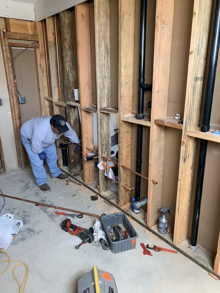 Commercial rough-in plumbing for Trenchless Sewer Repair in Lake Appaloosa Estates